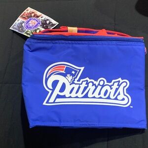 NFL Patriots Blue and Red Bag